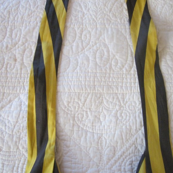 Odille Top 8 Melosa Halter Yellow/Brown Peplum - Picture 5 of 8